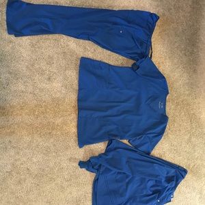 Cherokee Luxe scrubs.